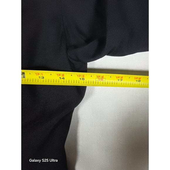 Santa Fe by Jim Tremblay Black Vintage Dress 2 Power Minimalist USA Made Vintage - Picture 4 of 11